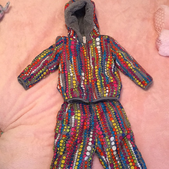 Hanna Andersson jacket&matching snow pants size 80 - Picture 1 of 5